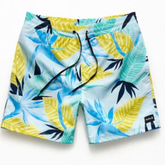 Hurley Bird Rock 17" Swim Trunks Sz Small - Picture 1 of 8